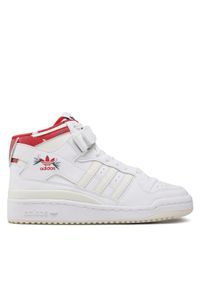 Adidas - adidas Buty Forum Md Tm W GY9556 Biały. Kolor: biały. Materiał: skóra