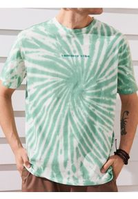 Sinsay - Koszulka tie dye - biały. Kolor: biały #1