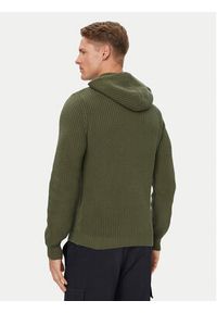 Aeronautica Militare Sweter 262MA1665UL00409 Khaki Regular Fit. Kolor: brązowy. Materiał: bawełna #2