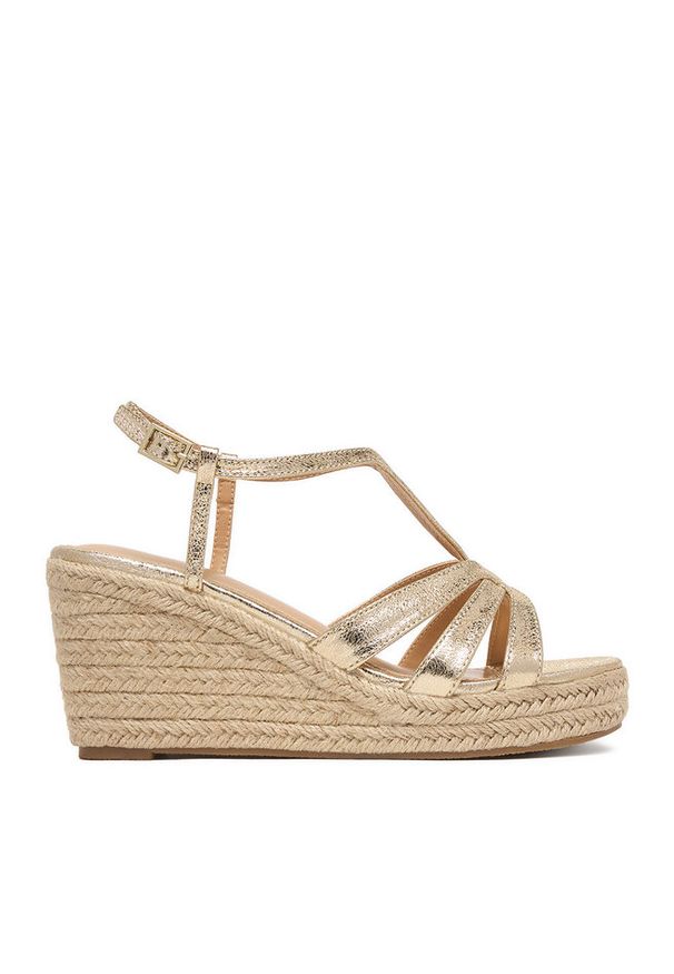 Jenny - Espadryle JENNY. Kolor: złoty