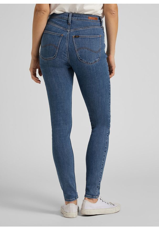 Lee - LEE IVY DAMSKIE SPODNIE JEANSOWE MID USED L32ESIVG 112107445