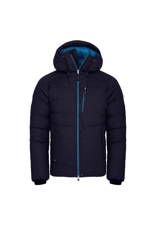 ELEVENATE - Kurtka puchowa Elevenate Combin. Kolor: wielokolorowy, niebieski, czarny. Materiał: puch. Sezon: zima. Sport: narciarstwo