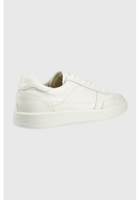 Vagabond Shoemakers sneakersy skórzane TEO kolor biały. Nosek buta: okrągły. Zapięcie: sznurówki. Kolor: biały. Materiał: skóra #4