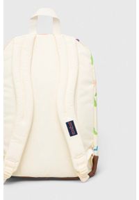 JanSport - Jansport plecak kolor beżowy duży. Kolor: beżowy. Materiał: włókno, materiał #4