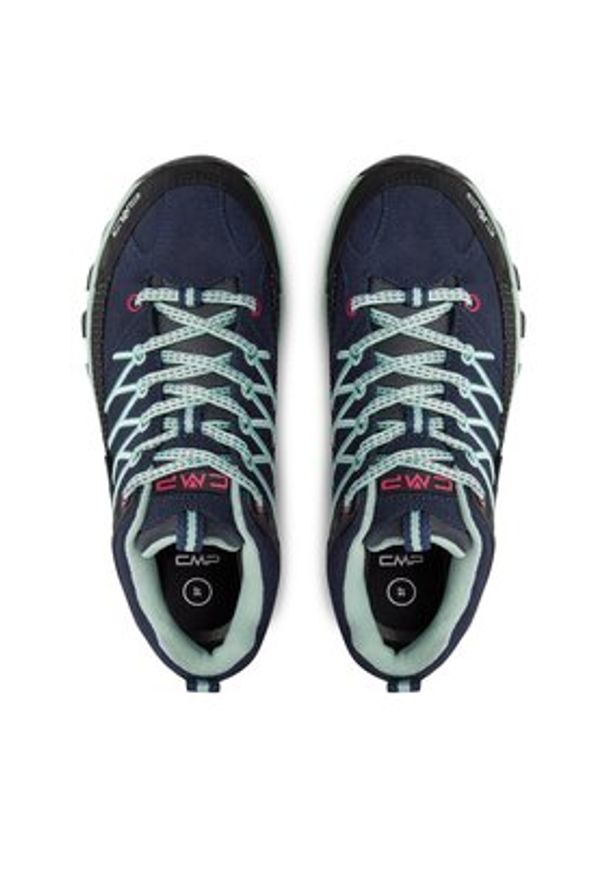 CMP Trekkingi Rigel Low Wmn Treking Shoe Wp 3Q13246 Niebieski. Kolor: niebieski. Materiał: zamsz, skóra