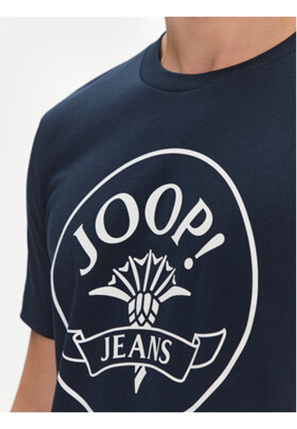 JOOP! Jeans T-Shirt 30045679 Granatowy Modern Fit. Kolor: niebieski. Materiał: bawełna