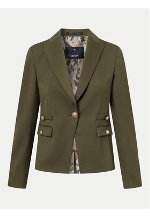 JOOP! Marynarka 58 JW244J177 30043457 Zielony Slim Fit. Kolor: zielony. Materiał: syntetyk