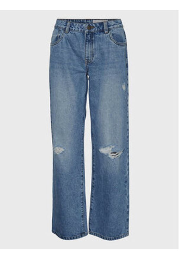 Noisy may - Noisy May Jeansy Amanda 27018105 Niebieski Loose Fit. Kolor: niebieski