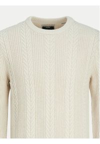 Jack & Jones - Jack&Jones Sweter 12261436 Beżowy Regular Fit. Kolor: beżowy. Materiał: syntetyk #3