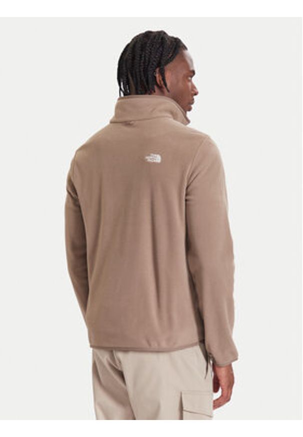 The North Face Polar Glacier NF0A8D0R Beżowy Regular Fit. Kolor: beżowy. Materiał: syntetyk