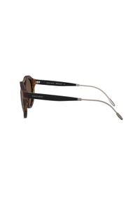 Emporio Armani - Giorgio Armani Okulary "AR8119" | AR8119 5026 | Mężczyzna | Czarny, Brązowy. Kolor: czarny, wielokolorowy, brązowy. Materiał: materiał