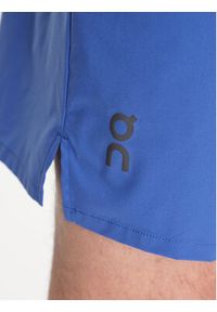 On Szorty sportowe Essential Shorts M 1MD10120959 Niebieski Regular Fit. Kolor: niebieski. Materiał: syntetyk. Styl: sportowy #3