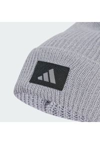 Adidas - Czapka RunxCLIMAWARM. Kolor: szary