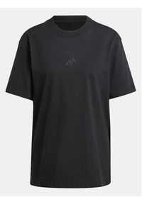 Adidas - adidas T-Shirt ALL SZN IX3808 Czarny Loose Fit. Kolor: czarny. Materiał: bawełna #4