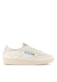 Tenisówki Reebok Model Club C 85 Vintage Kolor Biały. Zapięcie: sznurówki. Kolor: biały. Materiał: tkanina, skóra. Szerokość cholewki: normalna. Model: Reebok Club. Sport: turystyka piesza