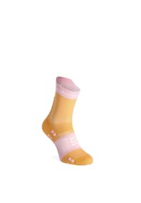Skarpety biegowe Compressport Pro Racing Socks v4.0 Run High. Kolor: pomarańczowy. Sport: bieganie