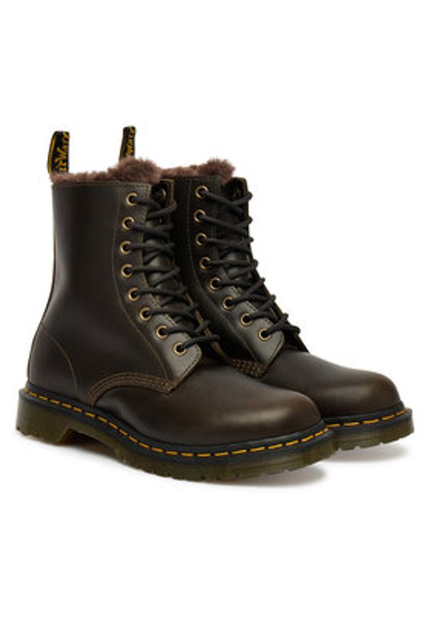 Dr. Martens Trzewiki 1460 Pascal Bex Fl DM41414020 Brązowy. Kolor: brązowy. Materiał: zamsz, skóra