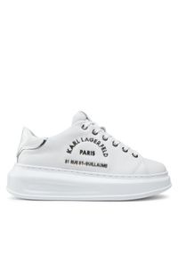 Karl Lagerfeld - KARL LAGERFELD Sneakersy KL62539 Biały. Kolor: biały. Materiał: skóra #1