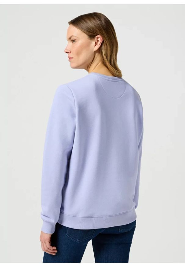 Wrangler - DAMSKA BLUZA WRANGLER REGULAR SWEAT SWEET LAVENDER 112355290