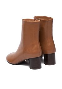 Gino Rossi Botki EO-HALA-VI887 Brązowy. Kolor: brązowy. Materiał: skóra #5