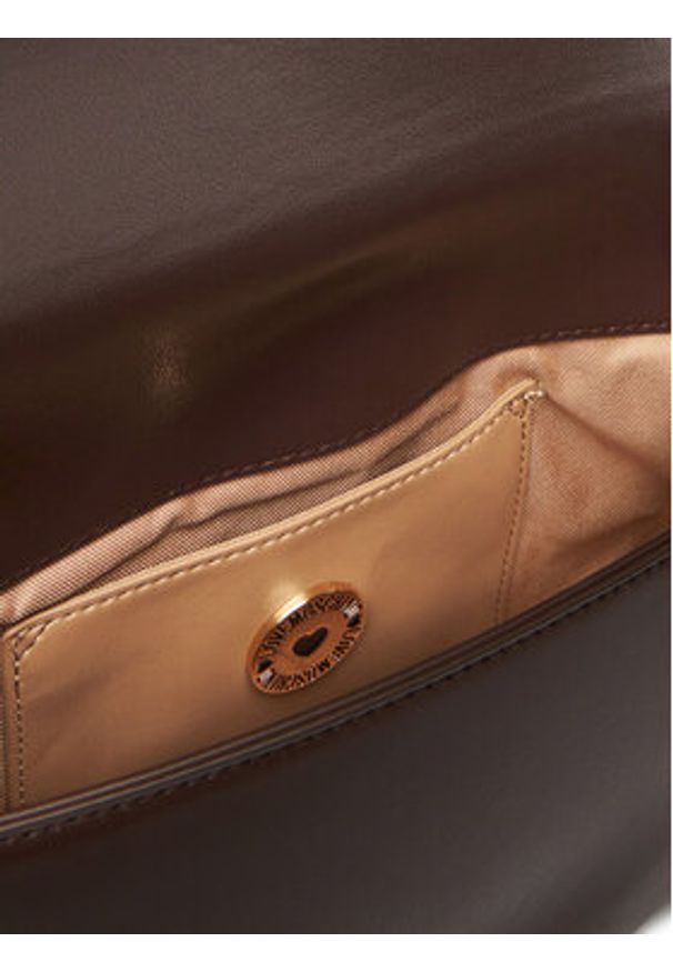 Love Moschino - LOVE MOSCHINO Torebka JC4049PP1NLF0301 Brązowy. Kolor: brązowy. Materiał: skórzane