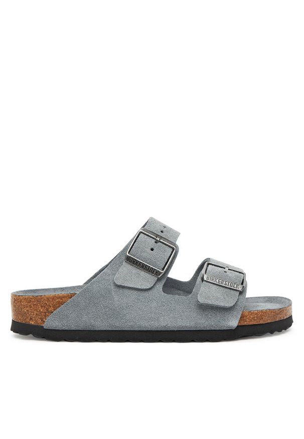 Klapki Birkenstock. Kolor: szary