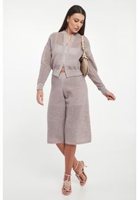 Kardigan damski lureksowy PESERICO #3