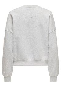 only - ONLY Bluza Rolling Stones 15345927 Szary Regular Fit. Kolor: szary. Materiał: syntetyk, bawełna #5