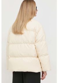 Miss Sixty kurtka puchowa damska kolor beżowy zimowa oversize. Kolor: beżowy. Materiał: puch. Sezon: zima #3
