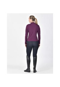 DUBLIN - Damska bluza jeździecka z długim rękawem z meshu Dublin. Kolor: fioletowy. Długość rękawa: długi rękaw. Długość: długie #2