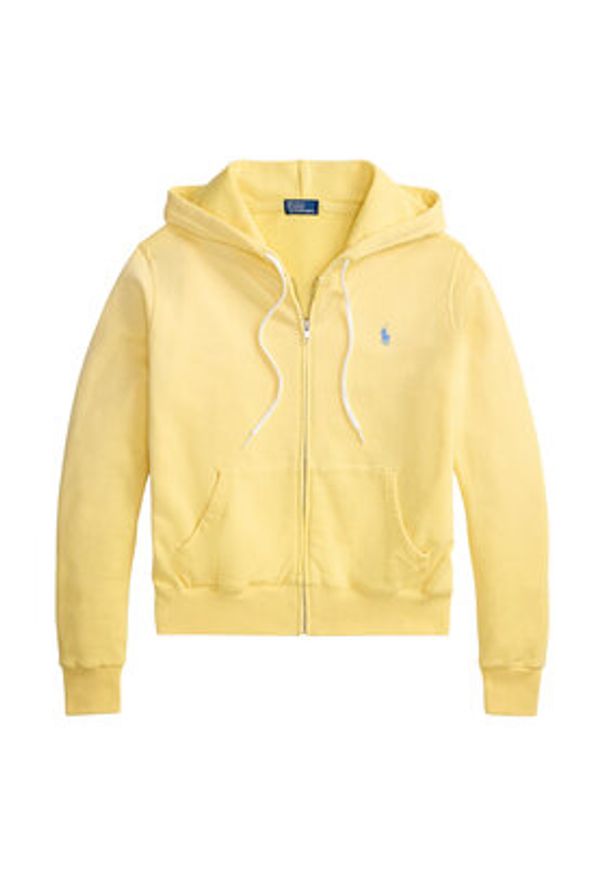 Polo Ralph Lauren Bluza 211971693502 Żółty jasny Relaxed Fit. Typ kołnierza: polo. Kolor: żółty. Materiał: bawełna