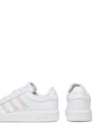 Adidas - adidas Sneakersy Grand Court 3.0 JQ1978 Biały. Kolor: biały. Materiał: skóra #4