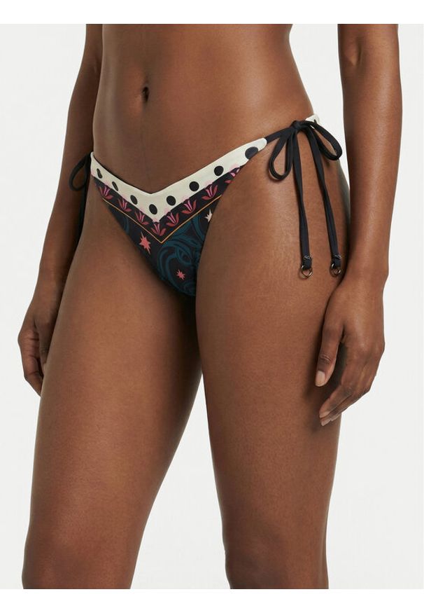 Maaji Dół od bikini Flamingo Night Sunshine PT5243SCC004 Czarny. Kolor: czarny. Materiał: syntetyk
