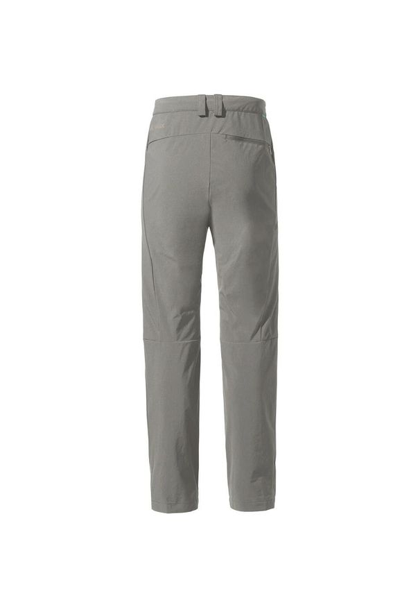 Vaude - Spodnie VAUDE Farley III. Kolor: szary. Materiał: materiał. Sezon: lato. Sport: turystyka piesza