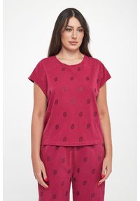 Liu Jo - T-shirt damski z cyrkoniami LIU JO #5