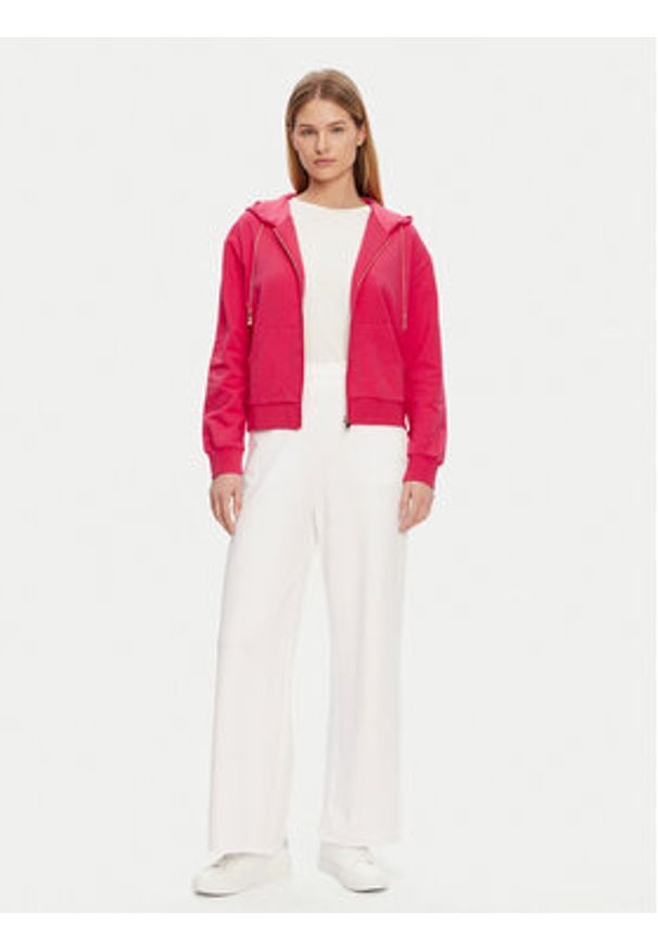 Gaudi Bluza 511BD64001 Różowy Regular Fit. Kolor: różowy. Materiał: bawełna
