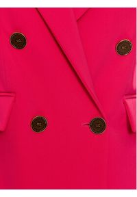 Elisabetta Franchi Marynarka GI-059-32E2-V550 Różowy Regular Fit. Kolor: różowy. Materiał: syntetyk #3