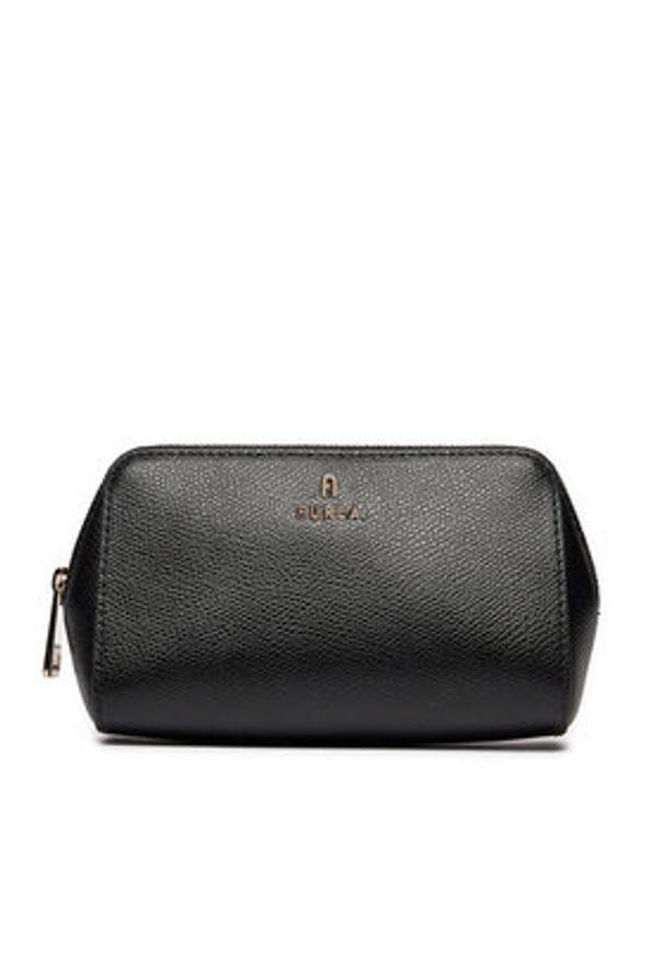 Furla Zestaw kosmetyczek Camelia M Cosmetic Case Set WE00453-ARE000-BBR00-1007 Czarny. Kolor: czarny. Materiał: skóra