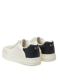 Armani Exchange Sneakersy XUX250 XV948 N480 Biały. Kolor: biały. Materiał: skóra