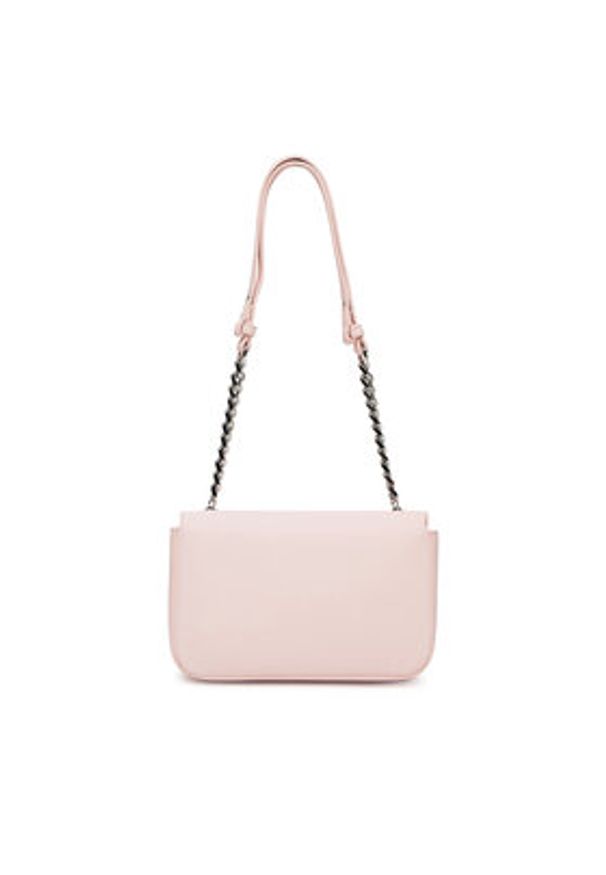 Love Moschino - LOVE MOSCHINO Torebka JC4254PP0MKD0601 Różowy. Kolor: różowy. Materiał: skórzane