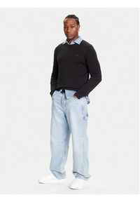 Tommy Jeans Sweter DM0DM21787 Czarny Regular Fit. Kolor: czarny. Materiał: bawełna #3