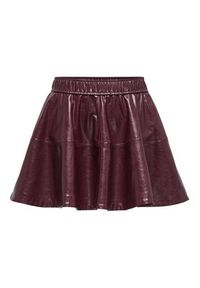 only - ONLY Spódnica z imitacji skóry Jacky 15355512 Fioletowy Regular Fit. Kolor: fioletowy. Materiał: skóra #4