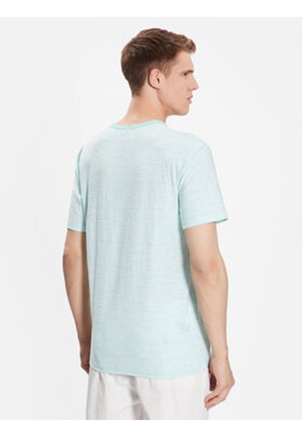 Quiksilver T-Shirt Kentin EQYKT04277 Niebieski Regular Fit. Kolor: niebieski. Materiał: bawełna