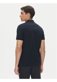 BOSS Polo Passerzip 50537507 Granatowy Slim Fit. Typ kołnierza: polo. Kolor: niebieski. Materiał: bawełna #3
