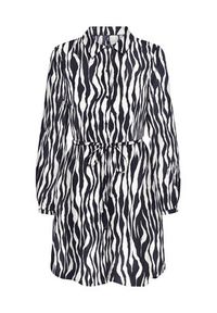 only - ONLY Sukienka koszulowa Nova 15241890 Czarny Regular Fit. Kolor: czarny. Materiał: wiskoza. Typ sukienki: koszulowe #2