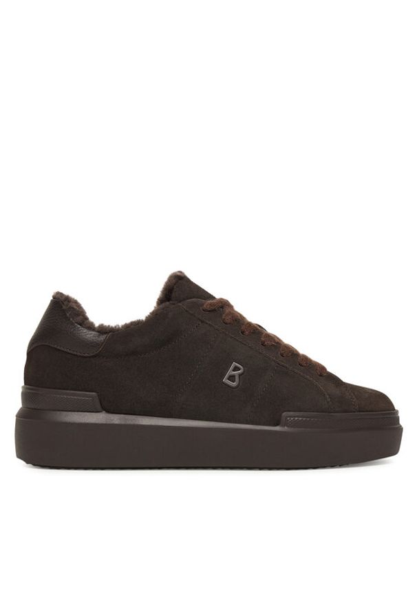 Bogner Sneakersy Hollywood 32 22540023 Brązowy. Kolor: brązowy. Materiał: zamsz, skóra