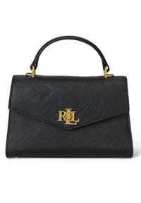 Lauren Ralph Lauren - Torebka LAUREN RALPH LAUREN. Kolor: czarny
