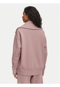 Reebok Bluza Eleonora RK25689CCW Brązowy Regular Fit. Kolor: brązowy. Materiał: bawełna #4