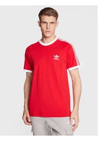 Adidas - adidas T-Shirt Adicolor Classics 3-Stripes T-Shirt IA4852 Czerwony Regular Fit. Kolor: czerwony. Materiał: bawełna #8