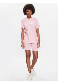 Ellesse T-Shirt Tressa SGR17859 Różowy Regular Fit. Kolor: różowy. Materiał: bawełna #5